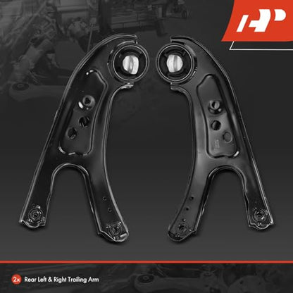 A-Premium 2 x Rear Suspension Trailing Arm, with Bushing | Fits Toyota Highlander 2014-2023 & Lexus RX350 2010-2023, RX350L 2018-2022, RX450h 2010-2022, RX450hL 2018-2022 & Acura CL 03 - style: Rear Left and Right Side