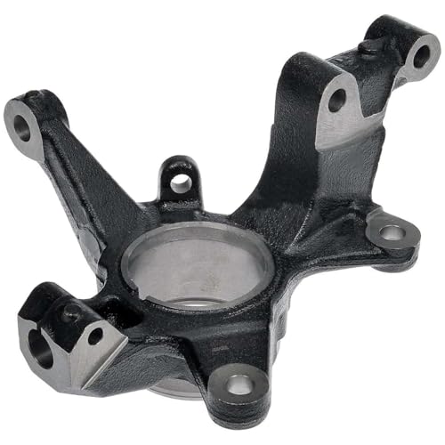 Detroit Axle - 2pc Front Left Knuckle Kit for 2007-2012 Mazda CX-7 | 2007-2015 CX-9, 2008 2009 2010 2011 Driver Side Steering Knuckle Wheel Bearing Replacement - size: 2UW471910/Kit