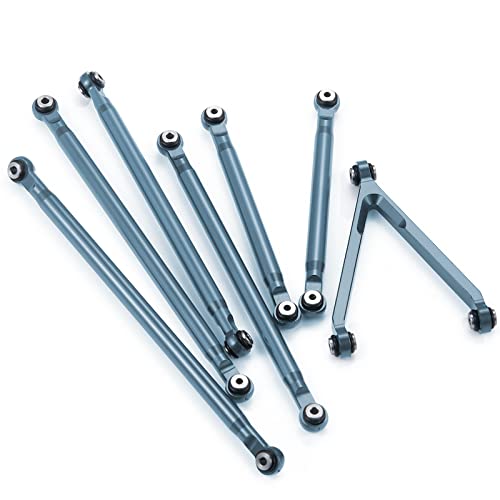 RC Car Suspension Linkage Tie Rod Link Kit Chassis Links | Upgrade Parts, For Axial 1/24 SCX24 AXI00005, RC Crawler Car