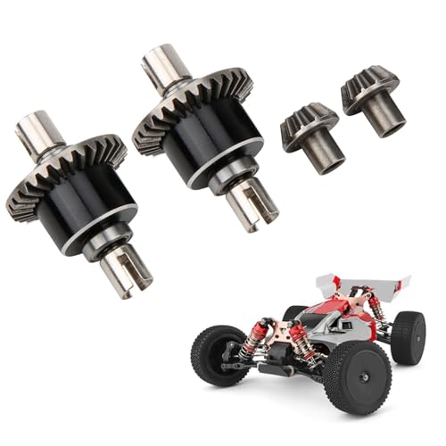 RC Differential Gear Metal 2 Sets for 1/14 RC Car 144001, Upgrade Replacement Part for Differential Gear Box, Lightweight and Durable