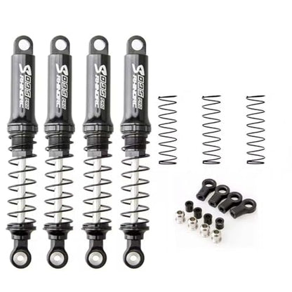 RC Shock Absorber S095 Pro-P4,4PCS 95mm,1/10 Scale Adjustable Shocks for 2-4KG MOA Shafty Axial SCX10 TRX-4 Crawler Trucks Upgrade Parts(S095 Pro-P4) - color: S095 Pro-P4