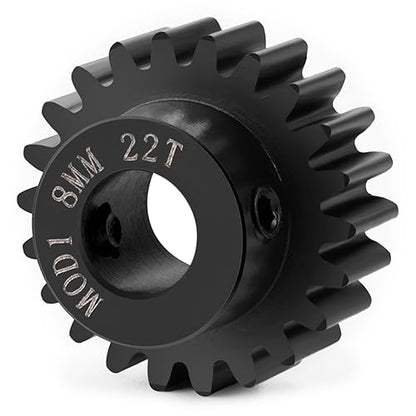 M1 Steel Motor Gears Pinion 8MM 22T for Tra-xxas 1/5 X-MAXX RC Car - style: 22T
