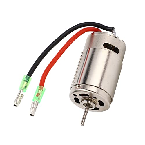Generic 390 Brushed Motor 7.2V-8.4V 21000RPM High Efficiency Low Noise for 1/16 1/18 RC Cars with Precise Design High Purity Copper Winding