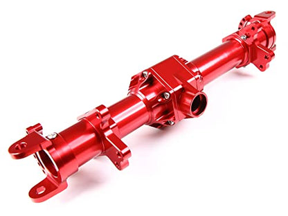 GTB Metal Front + Rear Axle Housing Set Fit Kyosho Mad Force Kruiser FO-XX Mad Crusher Upgrade Part (Red) | Aluminum Kyosho Mad Crusher Foxx USA-1 Axle - color: Red