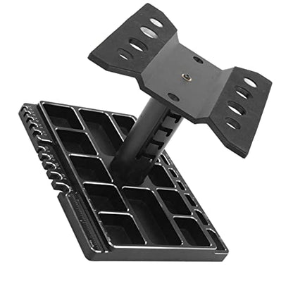SUNGOOYUE RC Car Work Stand, Aluminum Alloy 360 Degree Rotatable Lockable Regulable Height RC Car Repair Workstation Vehicle Scale Accessories Vehicle Bodies & Scale Acce