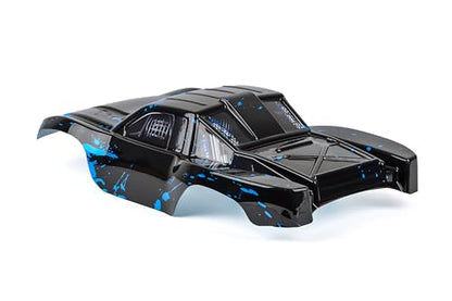 SummitLink Custom Clipless Body Compatible for 1/10 Scale RC Car or Truck BL2S (Truck not Included) (Muddy Blue Over Black)