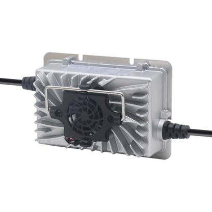 24V 8A Battery Charger for Sealed AGM, Gel, Jazzy, Pride, Shoprider, Invacare Pronto M51, 24BC8000T-1, Sunrise Medical, Quickie, Drive Medical, Dalton Medical, MPV-5, XLR Plug Waterproof IP65
