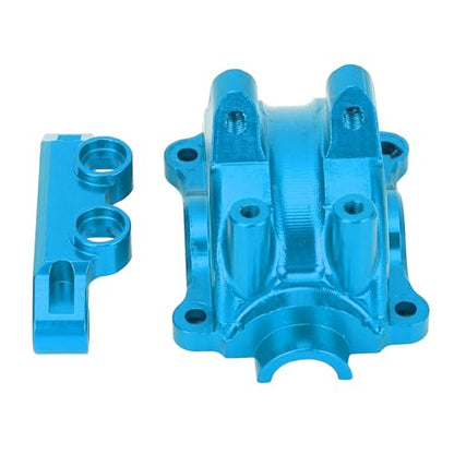 7075 Aluminum Alloy Differential Housing Case Compatible with -02-02T RC Car Upper Arm Mount Blue Metal Cover for /10 Scale Chassis Upgrade - color: Blue