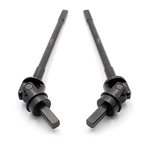 KYX Racing Hard Steel Front Axle CVD Drive Shaft for RC Crawler Car Axial Capra Unlimited Trail Buggy UTB10