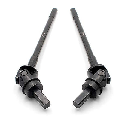 KYX Racing Hard Steel Front Axle CVD Drive Shaft for RC Crawler Car Axial Capra Unlimited Trail Buggy UTB10