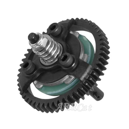 90T Metal Slipper Clutch Spur Gear Upgrades Part for 1/10 Slash 2WD VXL,ARRCat Metal 90T (48-Pitch) Spur Gear Differential Gear and 21T 20T 19T Pinions Gear Set - size: 90T(48-Pitch)