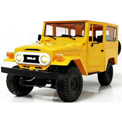 RC Rock Crawler, 2.4Ghz All Terrain Remote Control Car for Adults - color: Yellow