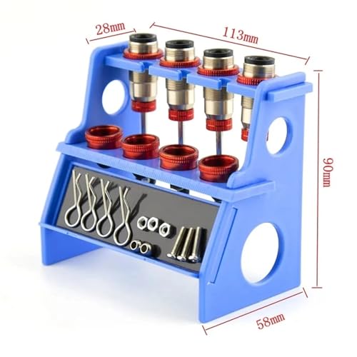 RC Car Repair Kit for Kyosho Pit 36218 Rc Car Shock Absorber Oil Refill Stand Tool Upgrade Parts