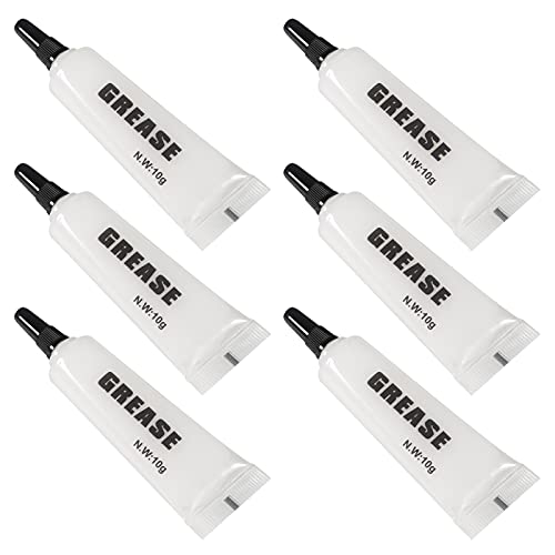 3D Printer Parts Gear Grease Reduce Noise Good Lubrication Effect Lubricating for CR-10 Ender 3 Series Ender 5 T8 Screw Optical Axis CNC Machine Guide Rail Other Transmission Systems (6pcs) - color: 6pcs