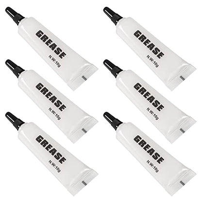 3D Printer Parts Gear Grease Reduce Noise Good Lubrication Effect Lubricating for CR-10 Ender 3 Series Ender 5 T8 Screw Optical Axis CNC Machine Guide Rail Other Transmission Systems (6pcs) - color: 6pcs