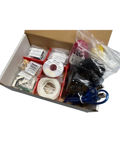 Make: Electronics Third Ed Kit 2 Economy - Beginner, Intermediate, & Advanced (Teen - Adult) Component Pack that Follows The Experiments in Make: Electronics 3rd Ed by Charles Platt - style: Kit 2 (Ch. 4-5) Economy