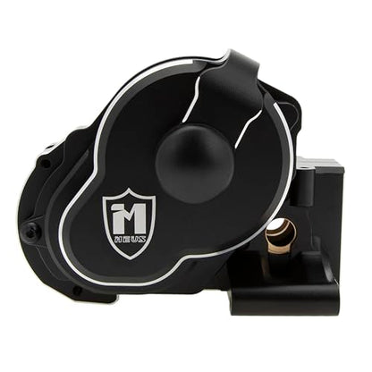 MEUS RACING Transmission Case Gearbox Housing for 272 272RTraxxas VXL 2WD Slash Bandit Rustler Stampede Drag Slash C10 Mustang 5.0 F-150 Raptor (Black) - color: Black