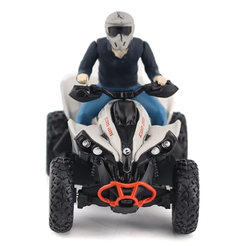 Diecast Masters BRP Bombardier Models 1:32 Scale Diecast Replica Can-Am Renegarde X XC 1000R, Chalk Gray & Magma Red | Item 60008