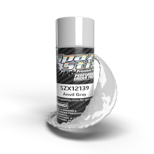 SpazStik SZX12139 Anvil Gray Aerosol Paint, 3.5oz Can