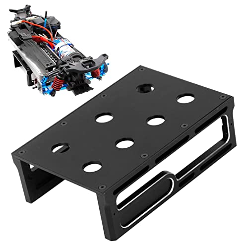 RC Car Repair Work Stand Repair Tool wear resistance Aluminum Alloy RC Car Repair Workstation for 1/8 for 1/10 RC Truck Scales(Black) , RC Car Repair Work Stand Repair Tool Wear ResistanRC Car Work