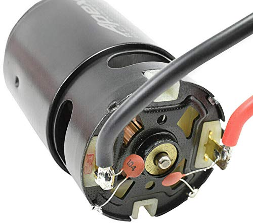 Apex RC Products 12/21 / 27/35 Turn 550 Brushed Electric Motor (27 Turn) - size: 27 Turn