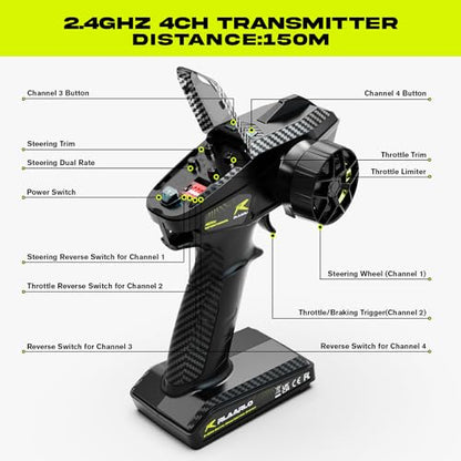AMORIL Mini 1/10 Truck with an Extra 3S 4400mah Lipo