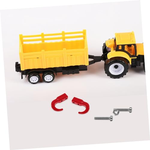 Zerodeko Aluminium Alloy Tow Hooks 2pcs Set for RC Crawler Cars Sturdy Crawler Metal Accessories for Model Car Supplies