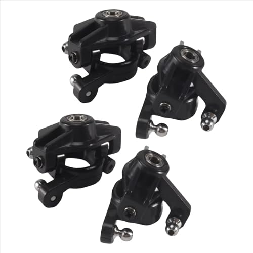 RC Steering Knuckles For Wltoys 144001 144010 124016 124017 124019 Steering Knuckle C-Hub Carrier Rear Hub Carrier Set RC Car Spare Parts