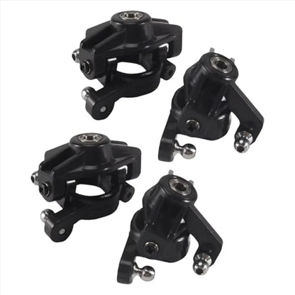 RC Steering Knuckles For Wltoys 144001 144010 124016 124017 124019 Steering Knuckle C-Hub Carrier Rear Hub Carrier Set RC Car Spare Parts