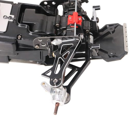 KYX Racing Aluminum Front Suspension Arm Set Upgrades Parts Accessories for 1/10 Rc Crawler Tamiya HOTSHOT II