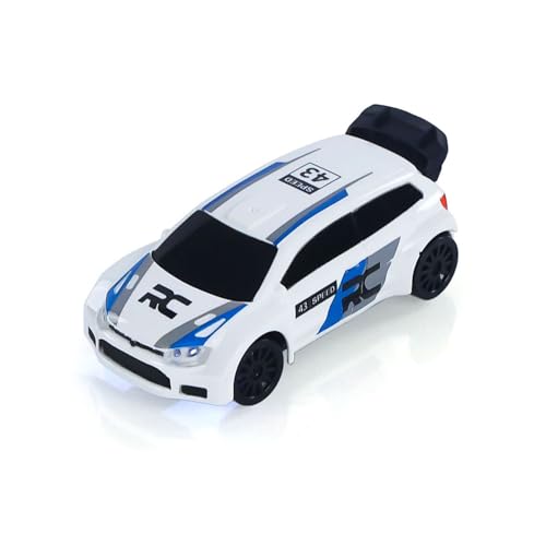 US in Stock, 2.4G 1:43 High Speed Radio Controlled Racing Car RC Drift Vehicle 4WD RTR Mini Model Lipo Battery Radio Battery Hobby Grade Model for Birthday, for Ages 14+