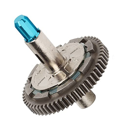 57T RC Clutch Spur Gear Aluminum Steel Slipper Assembly Arrma 1/10 Granit Senton Vorteks Big Rock 1/8 Typhon Upgrade Part (Blue) - color: Blue