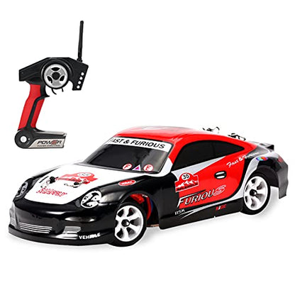 GoolRC WLtoys K969 RC Cars, 1:28 Scale 2.4GHz Remote Control Car, 4WD 30KM/H High Speed RC Racing Car, RC Drift Cars for Adults