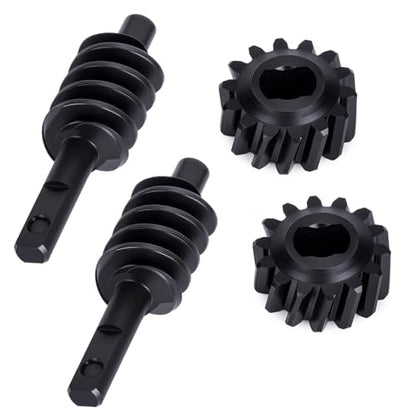 1/30 Axle Set Upgrade for SCX30 RC Cars | Fits SCX30 - Steel Upgrade - Replacement Parts - size: 14T