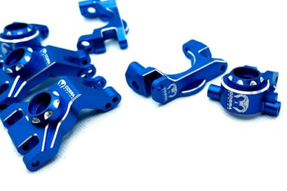 EHD Knuckle, C-Hub & Rear Axle Carrier Set - Fits 4x4 Slash Rustler