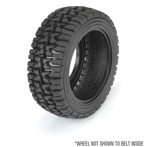 Pro-line Racing Mirage TT 2.2"/3.0" Belted SC Tires Mounted on Raid Black 6x30 Removable Hex 12mm & 14mm Wheels 2 PRO1024811