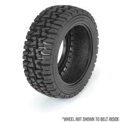 Pro-line Racing Mirage TT 2.2"/3.0" Belted SC Tires Mounted on Raid Black 6x30 Removable Hex 12mm & 14mm Wheels 2 PRO1024811