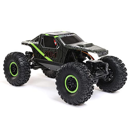 Axial RC Truck 1/24 AX24 XC-1 4WS Crawler Brushed RTR (Includes Everything Needed No Other purchases Required), Green, AXI00003T1 - color: Green