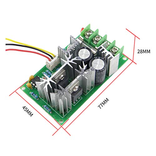 12V/24V 10000RPM/20000RPM 775 Electric Motor Table Saw Kit with 20A PWM Speed Controller Regulator Module Board - color: 775 Motor + Rod + Bracket + Saw Blade + Pwm