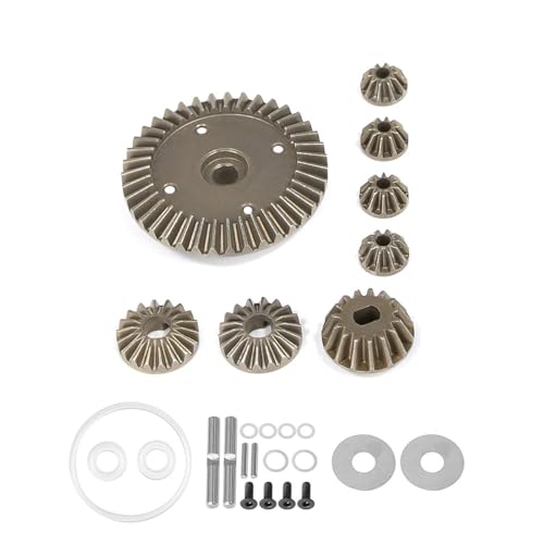 Differential Gear High Efficiency Differential Systems Kits 39T for XV02 TT02 MB01 BT01 XM01 Remote Control Car Parts Remote Control Car Accessories