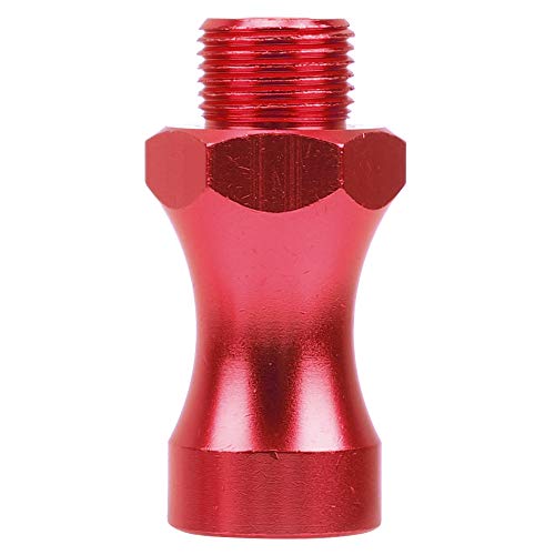 12Pcs Aluminum Alloy RC Wheel Hub Adapter, 1/10 to 1/8 RC Model Car Part, 12mm to 17mm Hex Drive Hub Coupling with 30mm Wheel Extension for Off - Road RC Trucks (Red) - color: Red