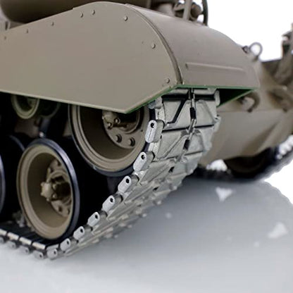 TOUCAN RC HOBBY US in Stock Henglong 1/16 Scale 7.0 Upgraded M26 Pershing RTR RC Tank 3838 Metal Tracks BB Airsoft that Shooting BB Bullets - color: Upgraded