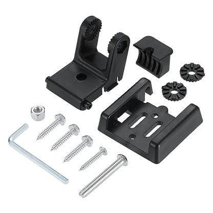 7400931 Transducer Bracket, Mounting Plate Compatible with MHX XNT XHS | Model Transducers for Fishfinder Sensors Transom Mounting Plate Transom Mounting Hardware Kit Transducer Mount