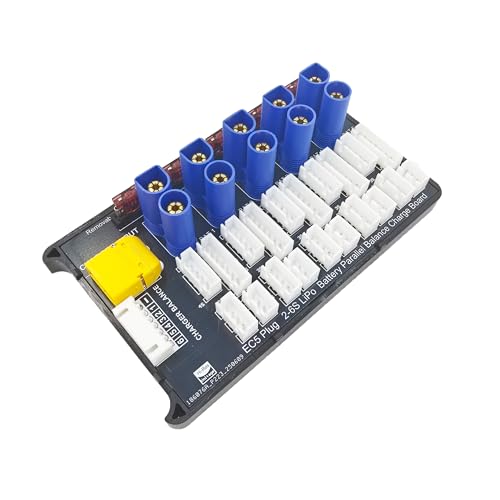 EC5 Parallel Charging Board 2S-6S Lipo Battery Balance Charge Board Expansion Board for RC Drone Helicopter Battery Charger