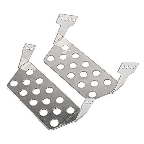 5PCS ShareGoo Stainless Steel RC Skid Plate,RC Chassis Armor Protector Plate Protection Compatible with Traxxas TRX-4 82056-4 1/10 RC Crawler Car