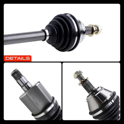 A-Premium Front Left Driver Side CV Axle Shaft Assembly | Compatible with Volkswagen Beetle 2006-2010, Beetle Cabrio 2010, L5 2.5L, Automatic Transmission