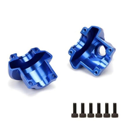 1Pcs Aluminum #5380 Differential Housing Case & Screws for RC Car for Tra-xxas 1/10 Revo 3.3 53097-3 for SLA-yer Pro 4X4 59076-3(Black) - color: Black