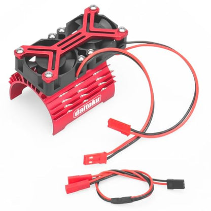 daitoku 540 550 3650 3660 3670 Motor Heat Sink Cooling Fan 15000 RPM RC Motor Cooling Fan 36mm for 1/8 1/10 SCX10 TRX4 Tamiya