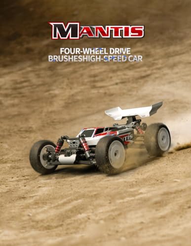 1/16 Scale 4WD RC Off-Road Truck, 70KM/H Brushless Remote Control Car with Full Proportional Steering, All-Metal Bearing Gear Vehicle Model for Hobbyists