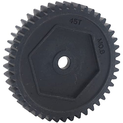 ShareGoo Metal 45T Mod 0.8 Spur Gear & 32P 11T 3.175mm Motor Gear Pinion Compatible with Traxxas TRX-4 TRX-6 RC Car
